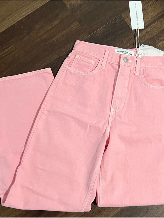 Just Black Denim - Just Black Pink Jeans Size 25 NWT